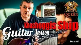Queen - Khashoggis Ship - Guitar Tutorial (Guitar Tab)