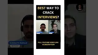 #shorts How to Crack every Interview that you sit for?