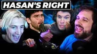 xQc Defends Hasan Against WillyMac, Destiny And Train Weigh In