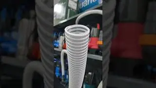 Армированный спиралью шланг для дренажных и фекальных насосов #шланг #насосы #канализация