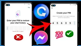 Как сбросить пин-код чата Messenger..Как создать пин-код в Messenger