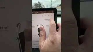 Tesla’s amazing Tire Service Management feature! 😎🛞#tesla #tires #shorts