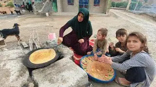 The skills of a nomadic family in a small village