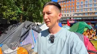 Inside London's Migrant Tent City Crisis 🇬🇧