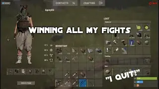 winning all my fights