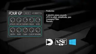 Four EP Free 64-bit VST plugin instrument for Windows