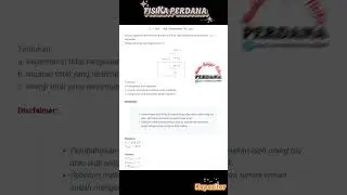 Empat kapasitor identik masing-masing 470 µF dihubungkan sesuai Gambar #fisikakelas12 #kapasitor