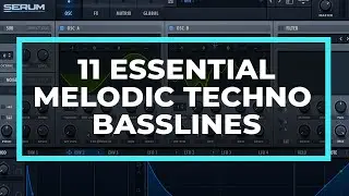 Steal These 11 Melodic Techno Basslines