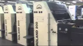 4-краска Man Roland 204EOB 2003 г 42 мил.отт | ООО Полиграфические машины