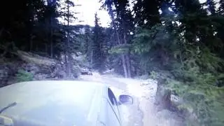 XTERRA, Dodge Ram, Jeep going up Engineer Pass, co