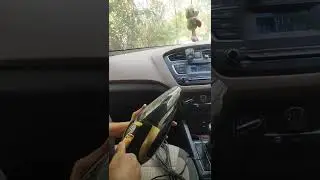 car vacuum cleaner demo