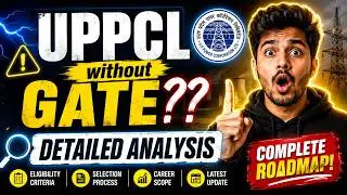UPPCL AE 2026 Recruitment without GATE?? 😮 Detailed Analysis 💯