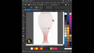 how to use blend tool in CorelDRAW #shorts #coreldraw #design