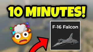 HOW To GET The NEW F-16 Falcon Super Fast?! | War Tycoon