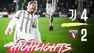 HIGHLIGHTS: JUVENTUS 4-2 TORINO | DERBY GLORY IN SIX-GOAL THRILLER
