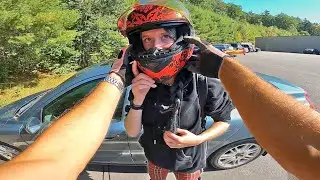 This Girl Came On A Motorcycle Date