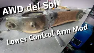 AWD Civic del Sol Lower Control Arm Mod