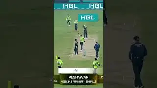 পাকিস্তান সুপার লিগ PSL2023 ১৫ তম ম্যাচের শাহিন আফ্রিদি করা ইনিংস প্রথম বলে মোহাম্মদ হারিসের ব্যাটের
