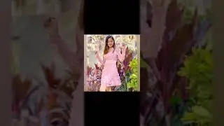 Anushka sen pink dress