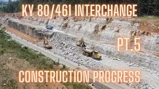 Ky 80/461 Cloverleaf Interchange Construction Progress (Part 5)