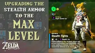 Maximizing Your Stealth in Breath of the Wild: Upgrading the Stealth Armor to the Max Level