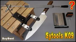 ПЕРВАЯ Заточка кухонного ножа на Sy tools K09 💥 В топе китайских точилок ножей с Алиэкспресс до 50$?