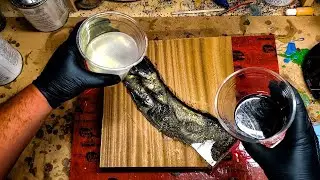Woodturning a river full of gold