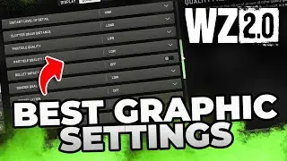 *MAX OUT* FPS on WARZONE 2 [BEST GRAPHIC SETTINGS] - Call of Duty: Warzone 2.0