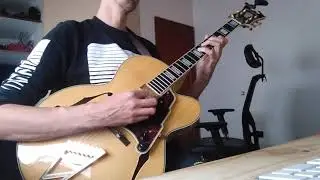 Guitar practice over «Beatrice»
