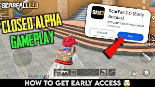 Scarfall 2.0 Closed Alpha Gameplay 🤯 - How To Get Early Access !!