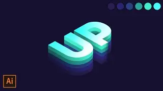 Create an Isometric Type Effect in Adobe Illustrator