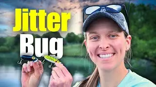 Bass Fishing in Calm Waters? Use THIS! // Arbogast Jitterbug Topwater