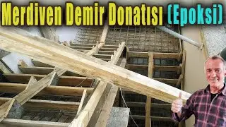 Merdiven Demir Donatısı (Epoksi)