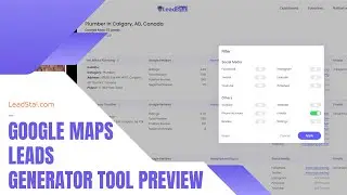 GMap Leads Generator Preview | #1 Google Maps Lead Scraper & Extractor Tool