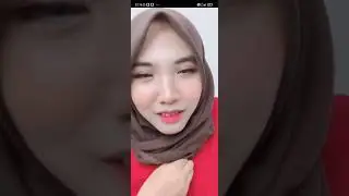 jilbab coklat asyik goyang,live bigo 2022