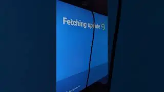 Chromecast fetching update stuck %0 error fix