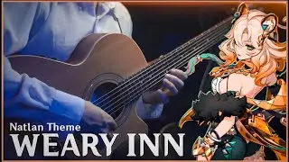 Weary Inn Theme - Genshin Impact | ACOUSTIC NYLON GUITAR COVER [TAB]