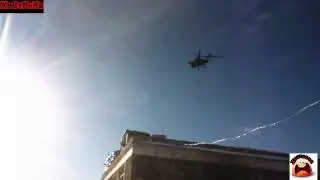 Падение вертолета
