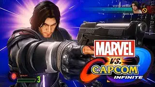 【ウィンターソルジャー】必殺技ハイパーコンボ【MVC INFINITE】