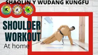 No equipment shoulder workout at home_ Trichy Kungfu