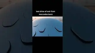 Driving a Mercedes Concept Car (AVTR)!!