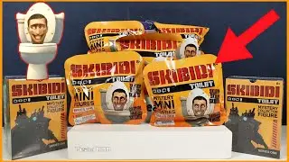 SKIBIDI TOILET TOYS! Unboxing Mini Figure Surprise Blind Bags and Mystery Collector Figures