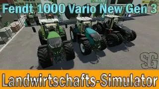 LS22 Modvorstellung - Fendt 1000 Vario New Gen 3 v1.0.0.0  - Ls22 Mods