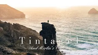 Tintagel and Merlins Cave - incredibly beautiful place in North Cornwall