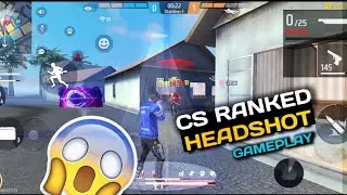 CS RANKED HEADSHOT GAMEPLAY 🤯 | WIN EVERY CS RANK WITH RANDOM PLAYER - GARENA FREE FIRE