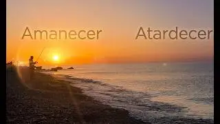 LO NUNCA VISTO UN BELLISIMO AMANECER Y ATARDECER ROJOS MIENTRAS PECABAMOS