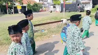 Memperingati Hari Santri Nasional || MDTA AL IKHLAS Jatibarang