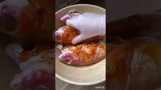 Oven Baked Red Snapper Fish