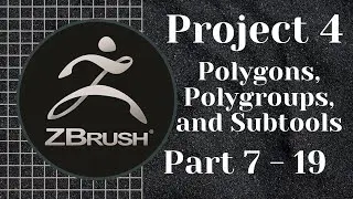 ZBrush | Full Training Course | Project 4 - Lesson 7/19 |  Using Floor For Measurements