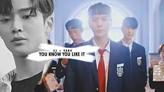 A3 + Haru ● you know you like it